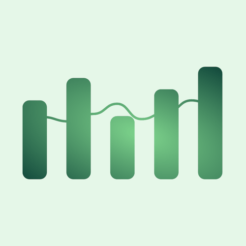 BarChart-gradient-green-square